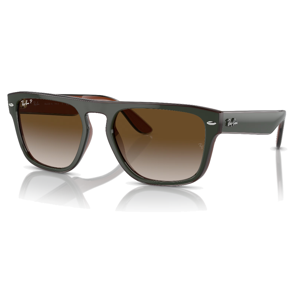 GREEN DARK GRAY TRANSP. BROWN | GREY GRADIENT BROWN POLARIZED