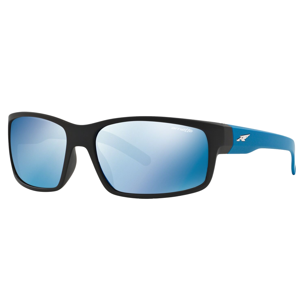 RUBBER BLACK | BLUE MIRROR BLUE