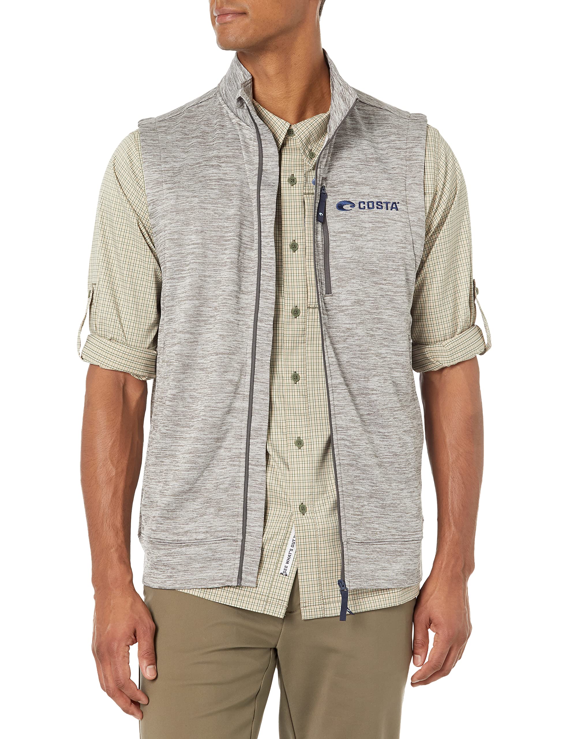 FQA400769 HARBOR FULL ZIP FLEECE VEST